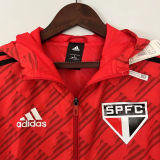 2023/24 Sao Paulo Red Windbreaker