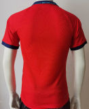 2022/23 England Away Red Player Version Soccer Jersey
