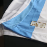 CAMPEONES DEL MUNDO 3 Stars Argentina Home Player Version Jersey 2024/25 (Have FlFA World Champion 2022 球员版有胸前章)