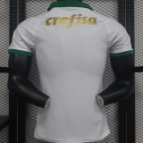 2024/25 Palmeiras Away White Player Version Jersey