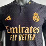 2023/24 RM Third Black Player Version Soccer Jersey