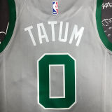 Celtics TATUM #0 Grey NBA Jerseys