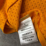1984/85 Lakers JOHNSON #32 Retro Yellow NBA Jerseys热压