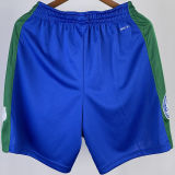 2023/24 Mavericks Blue City Edition NBA Pants