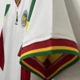 2002 Senegal Away White Retro Soccer Jersey