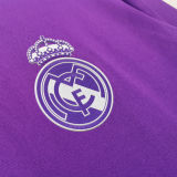 2016/17 RM Purple Away Retro Long Sleeve Jersey 带胸前小字