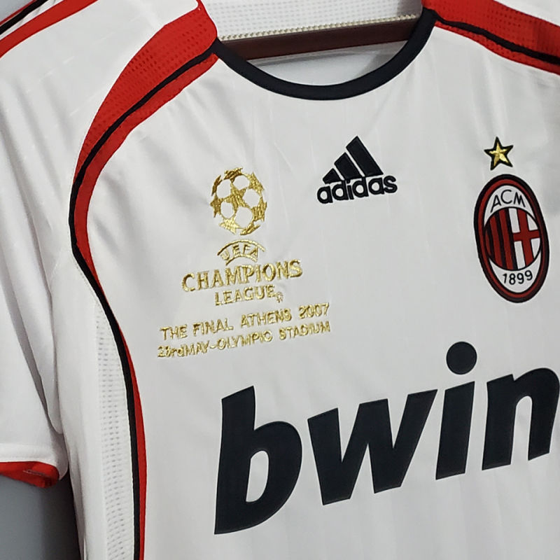 AC Milan Retro 2006/07 Visitante (Blanca) 5