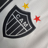 1997 AT Mineiro Away White Retro Soccer Jersey