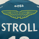 STROLL #18 Aston Martin F1 Green Team T-Shirt 2023 (圆领 阿斯顿马丁)