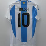 2024/25 Argentina Home Kids Soccer Jersey 黑裤子