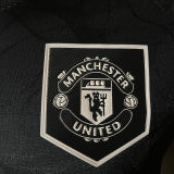 2023 M Utd Special Edition Black Player Version Soccer Jersey