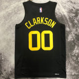 2023 Jazz CLARKSON #00 Black NBA Jerseys