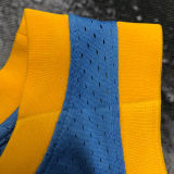 2001/02 Lakers BRYANT #8 Blue Retro NBA Jerseys 热压