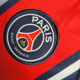 2023/24 PSG Home Blue Long Sleeve Jersey