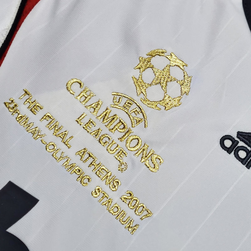 AC Milan Retro 2006/07 Visitante (Blanca) 7