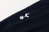 2024 TH FC Sapphire Blue Hoody Zipper Jacket Tracksuit