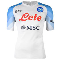 2022/23 Napoli Away White Fans Soccer Jersey