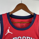 2023/24 Pelicans WILLIAMSON #1 Red NBA Jerseys
