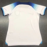 2022/23 England Home White Women Soccer Jersey