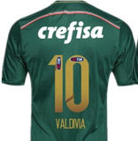 2014/15 Palmeiras Home Centenary Green Retro Jersey