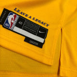 2023 Lakers RUSSELL #1 Yellow NBA Jerseys 热压