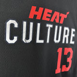 2023/24 Miami Heat ADEBAYO #13 Black City Edition NBA Jerseys