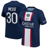 2022/23 PSG 1:1 Quality Home Blue Fans Soccer Jersey