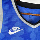 2023/24 Magic FULTZ #20 Royal Blue Retro NBA Jerseys 热压