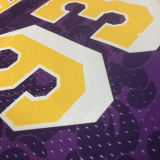 1993 Lakers BAPE×M&N #93 Purple NBA Jerseys