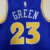 Warriors GREEN #23 Blue Retro NBA Jerseys