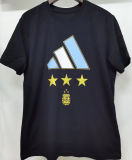 2022/23 Argentina Black Cotton Shirt