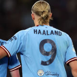 HAALAND #9 2022/23 Man City UCL Final 1:1 Quality Home Fans Jersey （Have All Patch 全臂章有胸前字有号下广告)