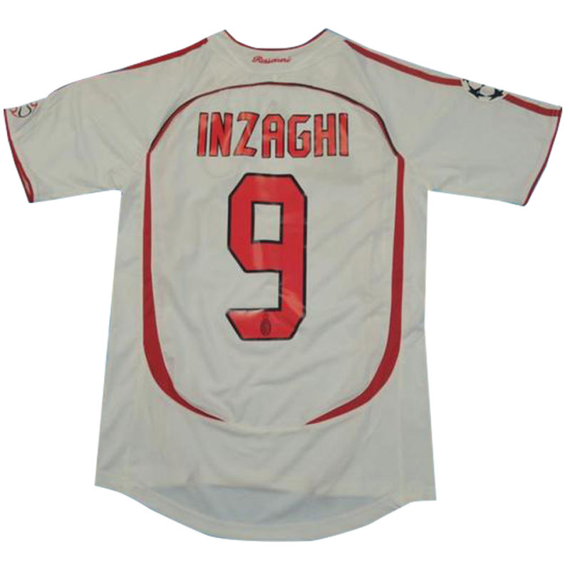 AC Milan Retro 2006/07 Visitante (Blanca) 8