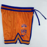 2023/24 NY Knicks Orange Blue NBA Pants