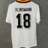 1994 Germany Home White Retro Soccer Jersey