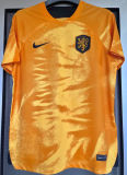 F.DE JONG #21 NL1:1 Quality Home Orange Fans Jersey 2022/23