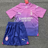 2023/24 AC Milan Third Kids Soccer Jersey