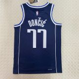 Mavericks DONCIC #77 Blue NBA Jerseys