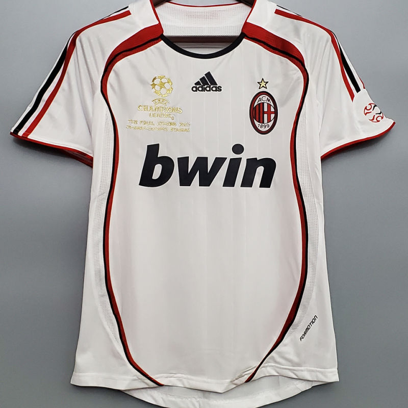 AC Milan Retro 2006/07 Visitante (Blanca)