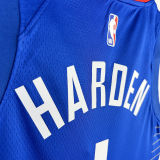 2023/24 Clippers HARDEN #1 Blue NBA Jerseys