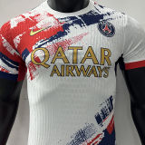 2024/25 PSG Away White Player Version Soccer Jersey