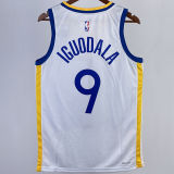 2023/24 Warriors IGUODALA #9 White NBA Jerseys