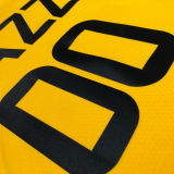2023 Jazz CLARKSON #00 Yellow NBA Jerseys