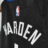 Clippers HARDEN #1 Black NBA Jerseys