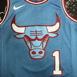 Bulls ROSE #1 Blue NBA Jerseys