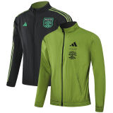2023/24 Austin FC Green Black Reversible Windbreaker 双面奥斯汀
