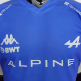 2022 Alpine F1 ALONSO 14 Blue Team T-Shirt