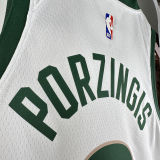 2023/24 Celtics PORAIGIS #8 White City Edition NBA Jerseys