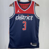 2023/24 Wizards BEAL #3 Dark Blue NBA Jerseys