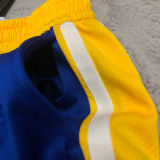 2023 Warriors Blue Retro NBA Cotton Pants